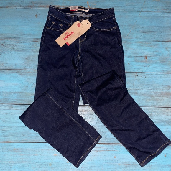 Levi's Denim - New Womens Levi’s 714 Straight Mid Rise Jeans Size 25 x 30